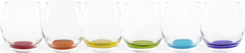 Set di 6 bicchieri da acqua Excelsa in vetro Granada da 40,5 cl colorato