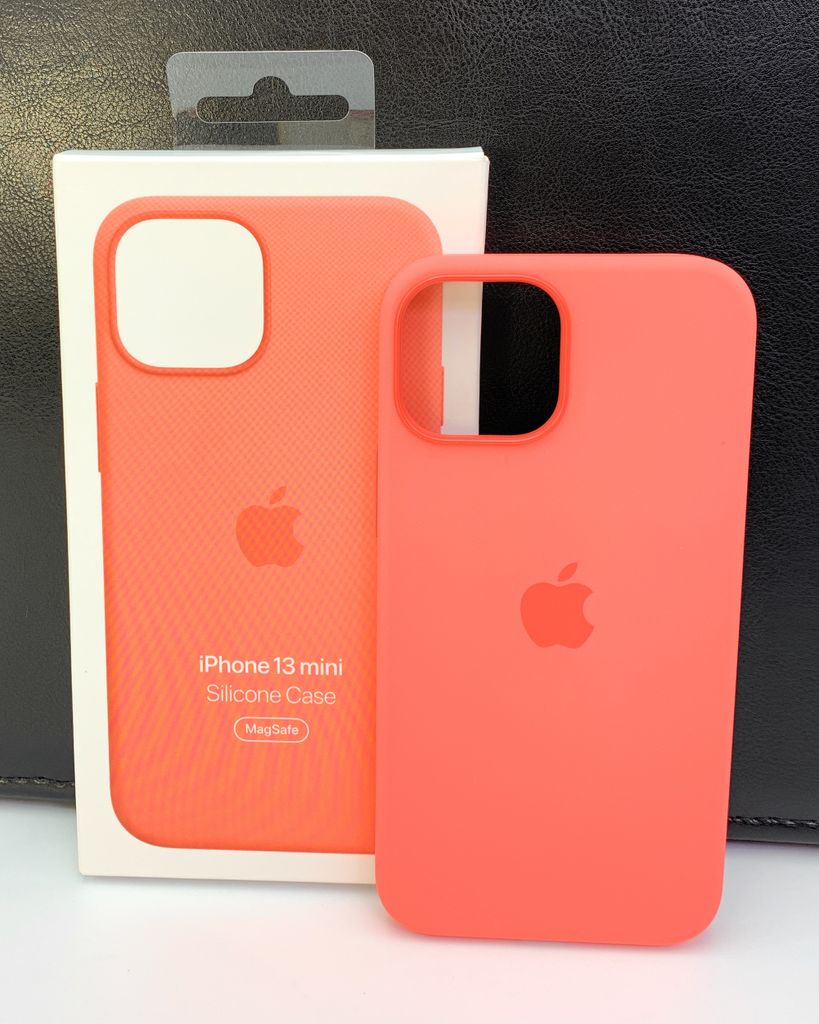 Apple iPhone 13 Mini Silicone Case with MagSafe - Pink Pomelo