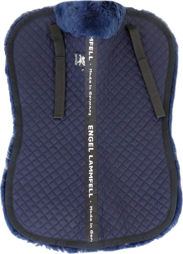 Engel Reitsport Lammfell Sattelkissen (Sakis1) Marine Marine M (16 - 17,5 Inch) 56cm