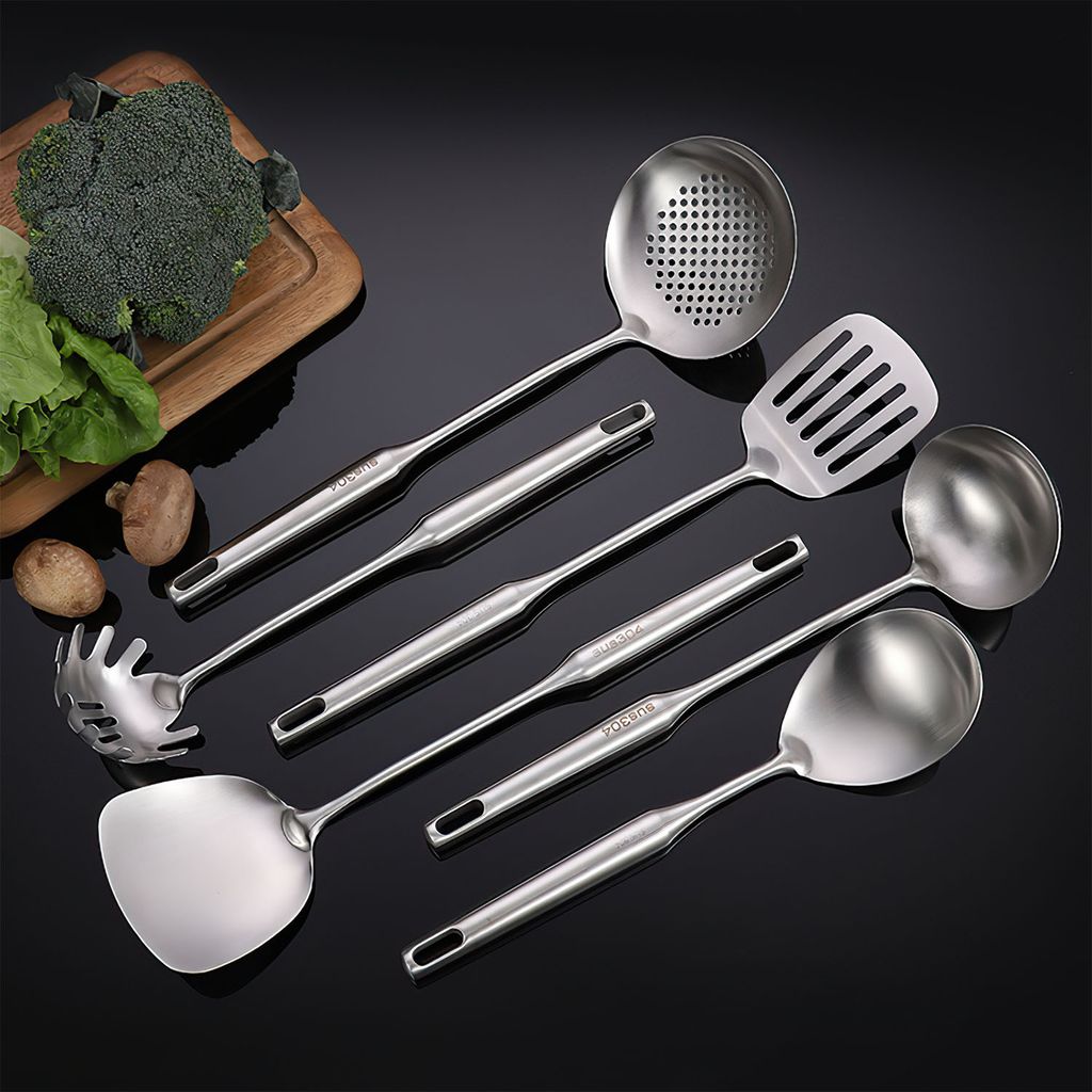 Cuisinart Küchenwerkzeuge Set – 7-teilig In Schwarz, Mit Hitzebeständigen Nylon-Köpfen & Ergonomischen Griffen – Spülmaschinenfest