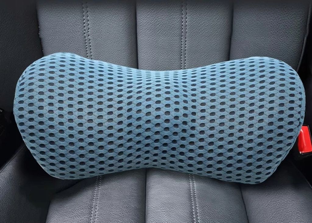 Orthopädisches Lendenkissen aus Memory Foam BLAU - Produktbild 3