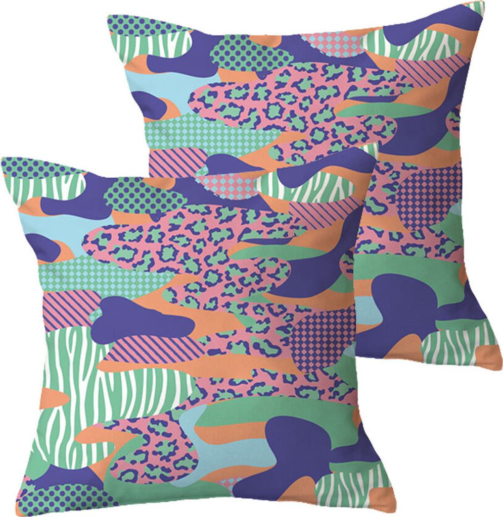 2er-Pack dekorative Kissenbezüge aus Plüsch, 45cm, Kissenbezüge, Kissenbezüge, Heimdekoration, Kissenbezug für Couch, Schlafsofa, Wohnzimmer