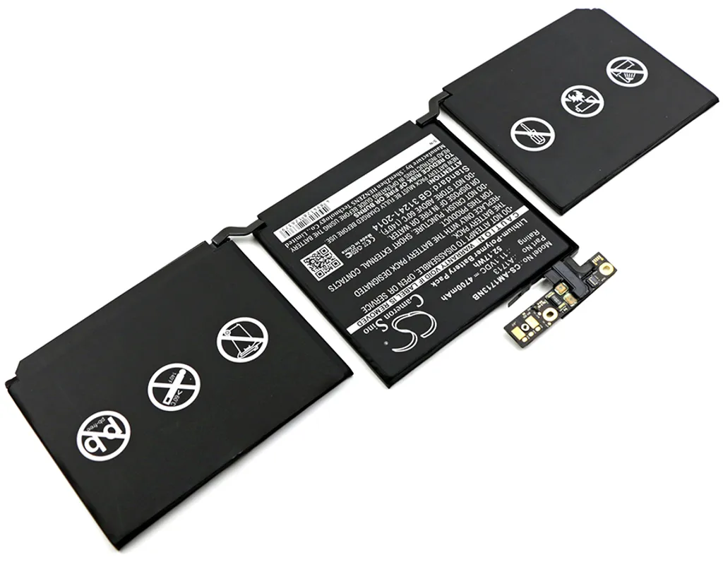 Batterie A1708 pour MacBook Pro 13 compatible TECHTEK haute capacité