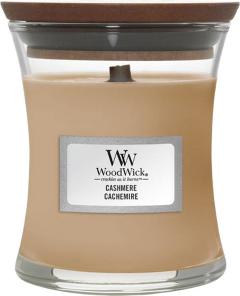 WoodWick Cashmere Duftkerze mit Holzdocht 275 g Produktbild 11