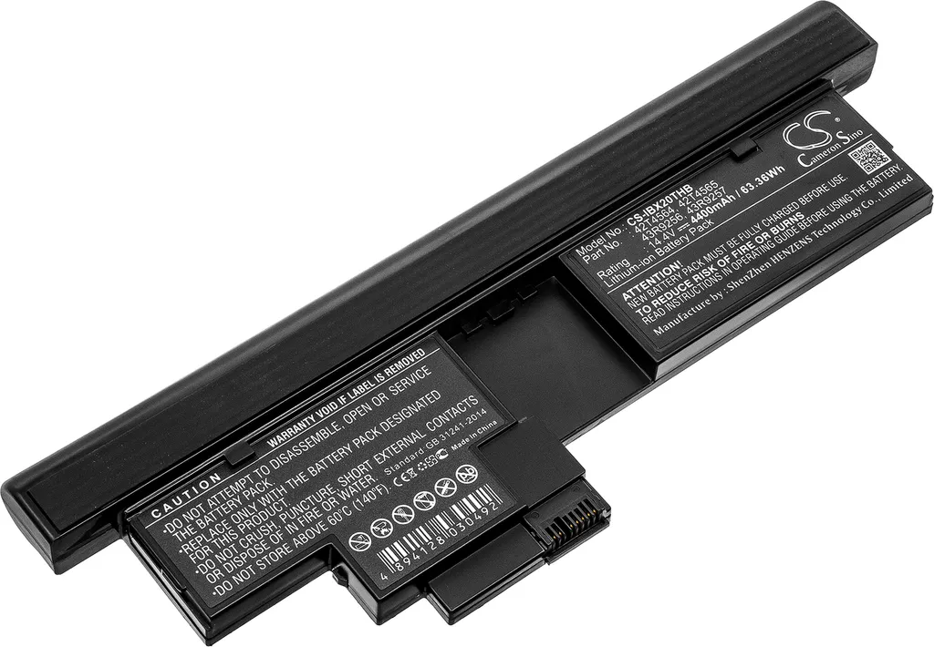 Batteria TECHTEK per Lenovo ThinkPad X200 Tablet | 42T4564 43R9256