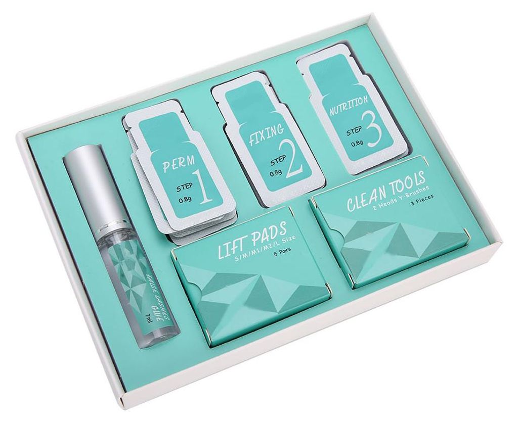 Wimpern-Dauerwellen-Set, wiederverwendbares Wimpern-Silikon-Patch, Curling-Set, Hebewerkzeug