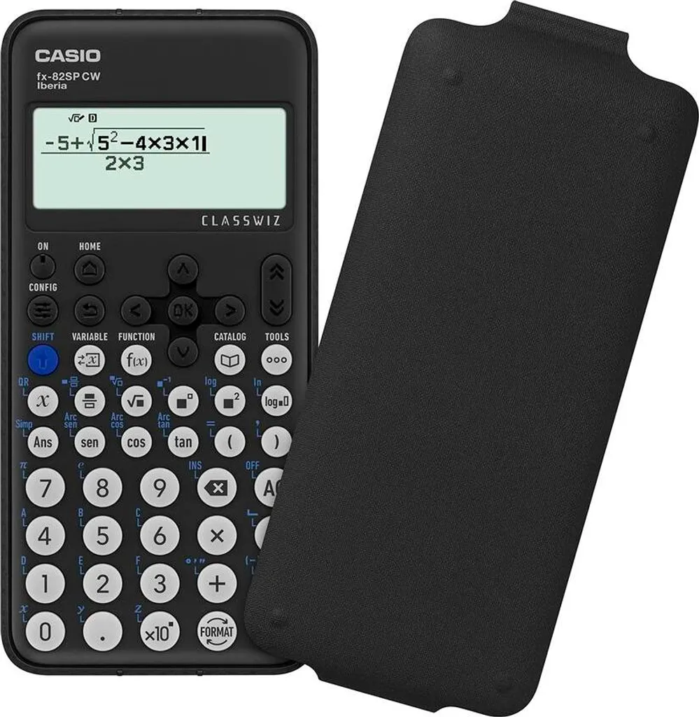 Calculatrice Scientifique Casio FX-82 avec Écran Multi-Lignes Lisible