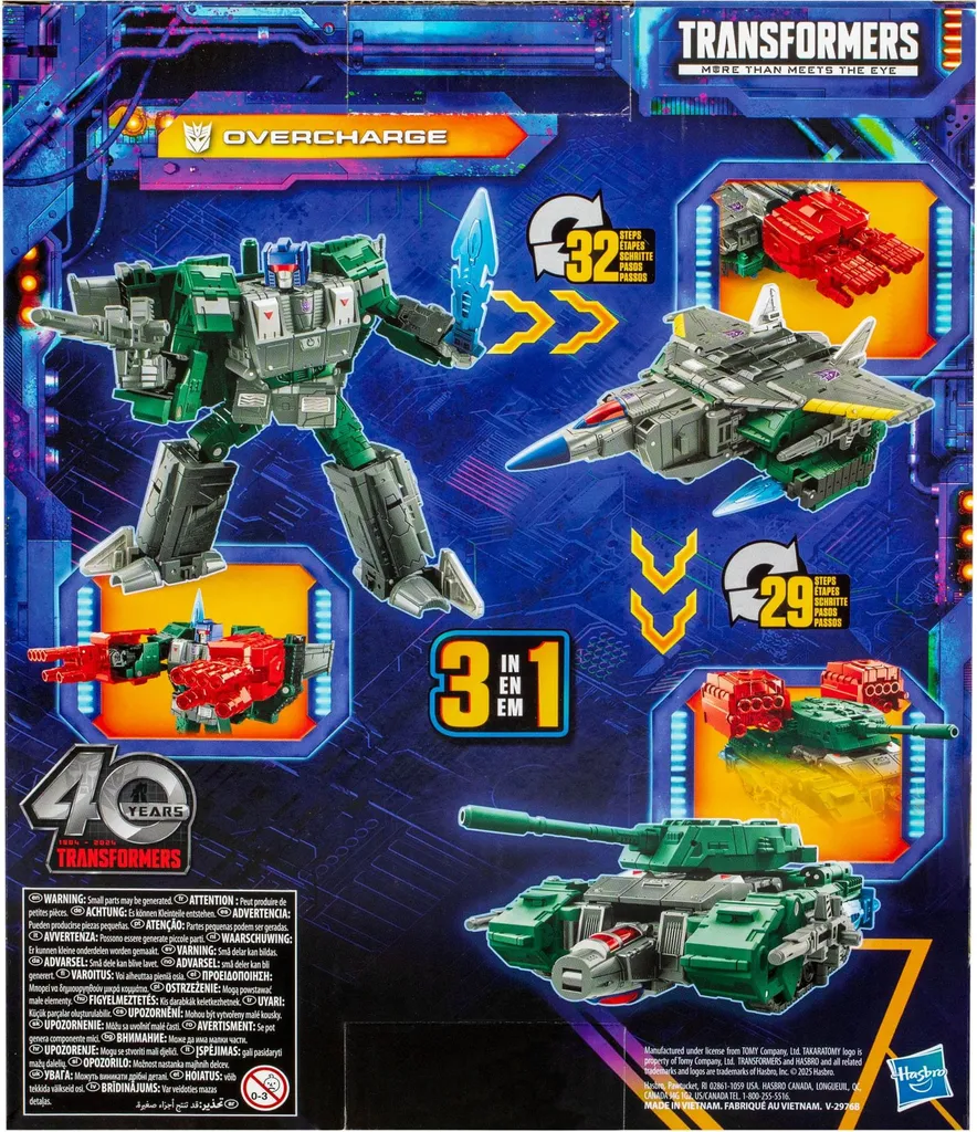 Transformers Overcharge Legacy United Leader Class avec Triple Conversion - 3