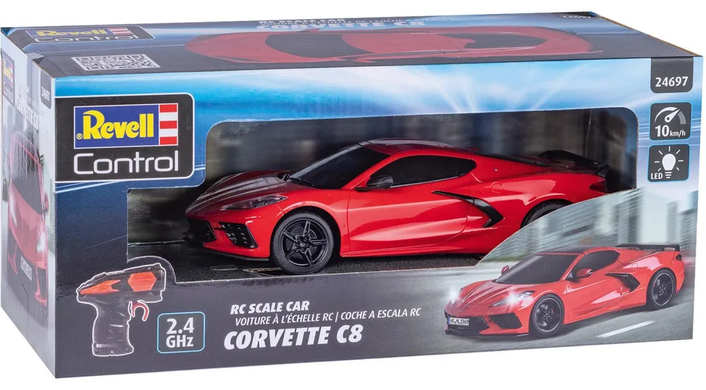 Voiture Télécommandée Corvette C8 Revell 1/24 - Jouet RC Performance - 6