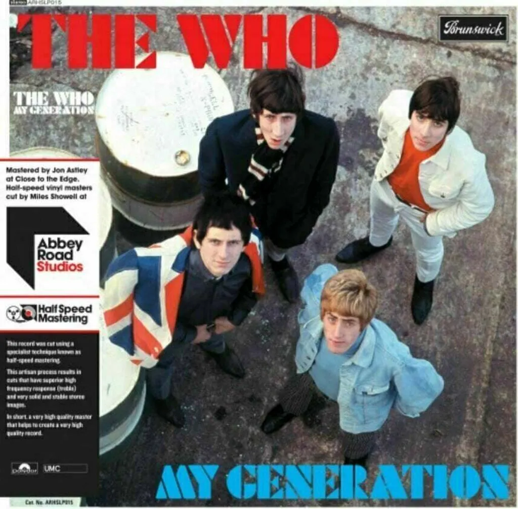 The Who My Generation Remasterisé Half-Speed 2021 Vinyle Haute Qualité