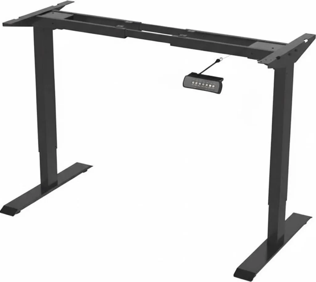 Cadre de bureau assis debout électrique réglable noir modèle ED2B-DE
