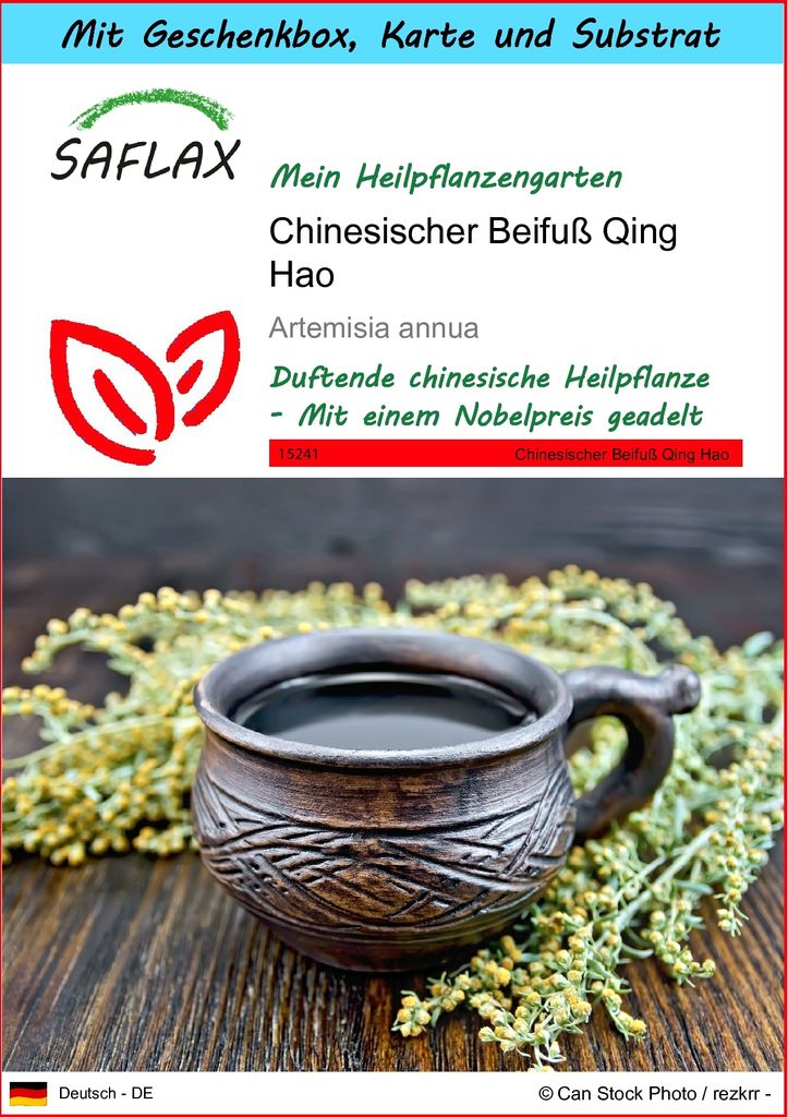 SAFLAX Geschenk Set - Chinesischer Beifuß Qing Hao - Produktbild 