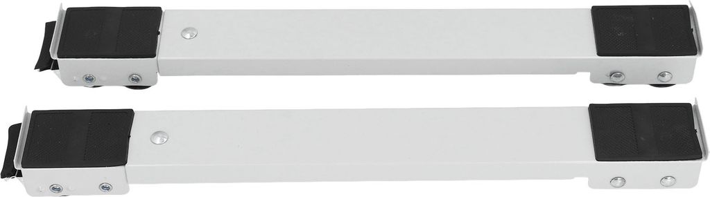 2Pcs Appliance Rollen Kühlschrank Universal Heavy Duty ausziehbare mobile Waschmaschine Basis rostfrei Halterung