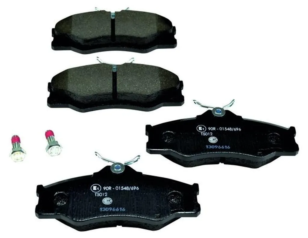 Jeu de plaquettes de frein 19,7 mm pour Volkswagen Transporter HELLA