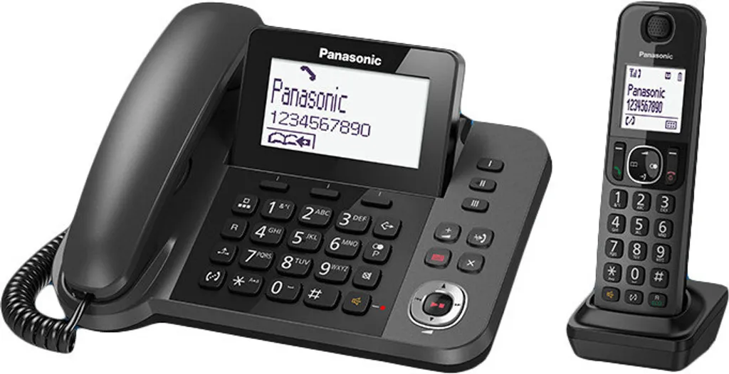 Panasonic KX-TGF320E Téléphone DECT 2 combinés avec blocage d'appels
