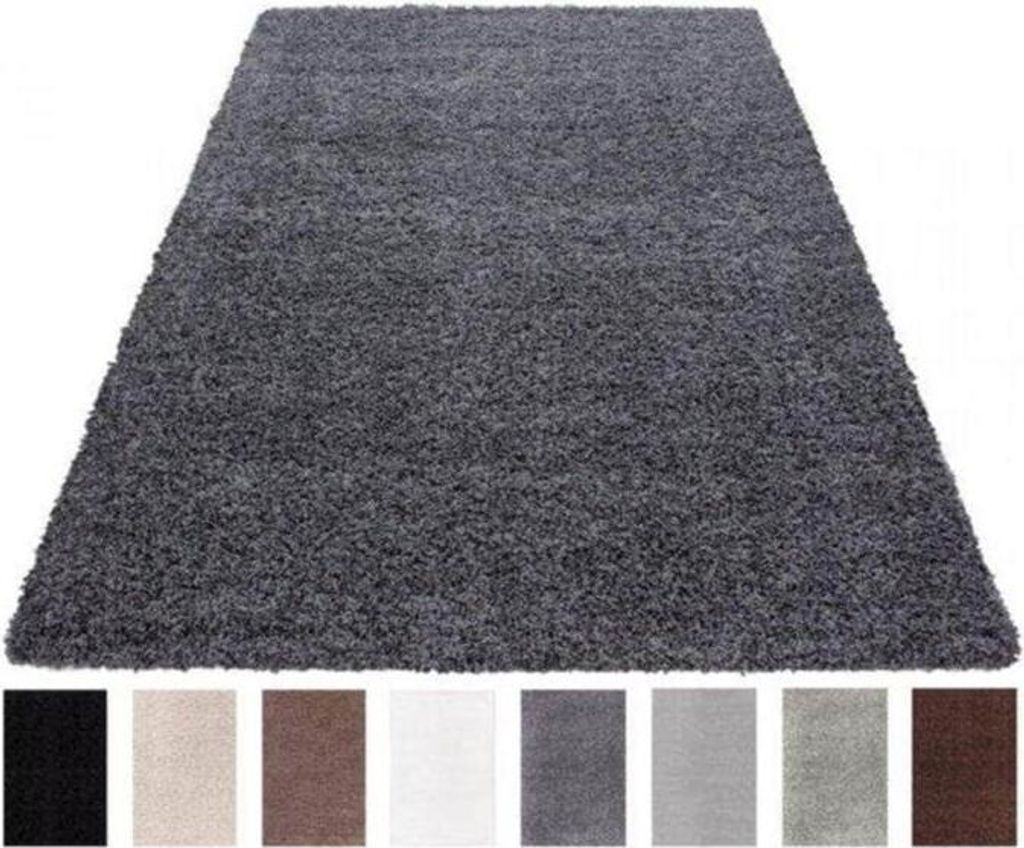 Shaggy Teppich LIFE GREY 80 X 250cm Läufer