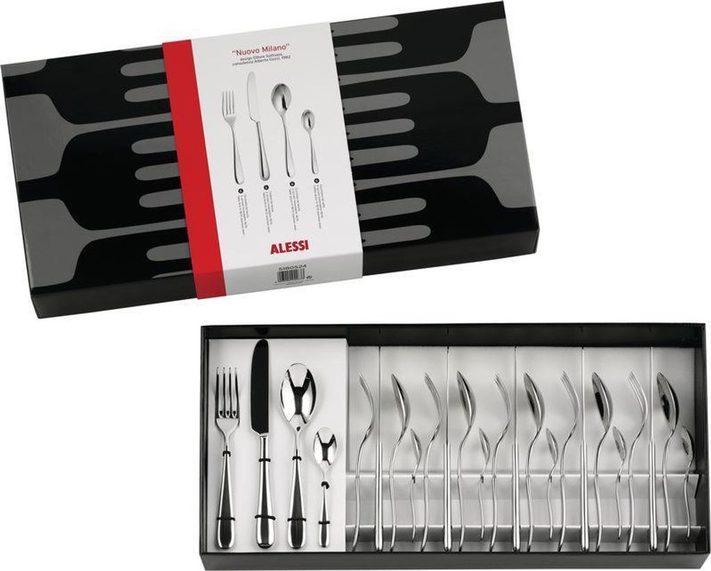 Alessi Nuovo Milano Besteck-Set 1 Stück(e) Edelstahl Obrázek produktu 