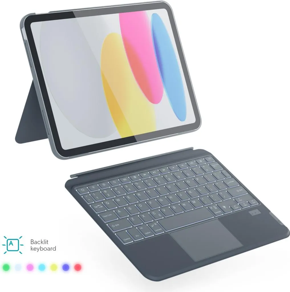 Clavier pour iPad 10.2 Epico - Idéal pour télétravail et prise de notes