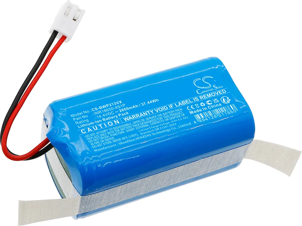 Batteria Nuova per bObsweep Dustin | Torna a Pulire Senza Soste
