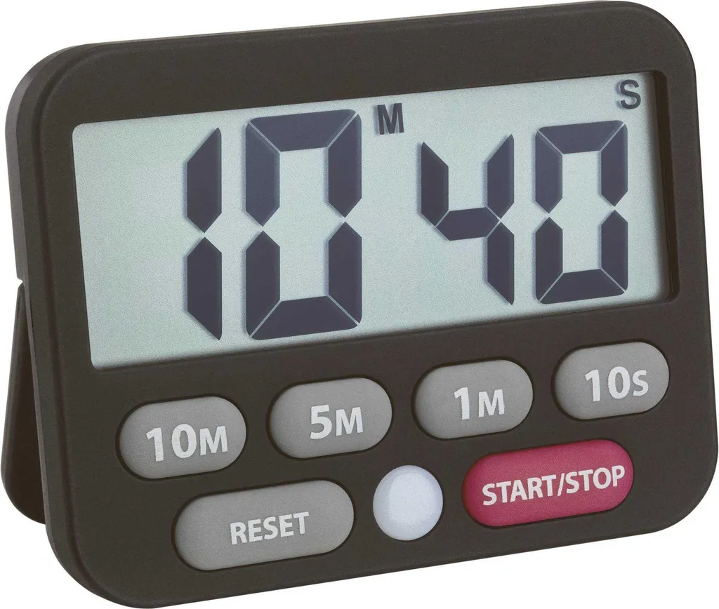 Timer Digitale TFA 38.2038.01 Cronometro per Studio e Allenamento - 1