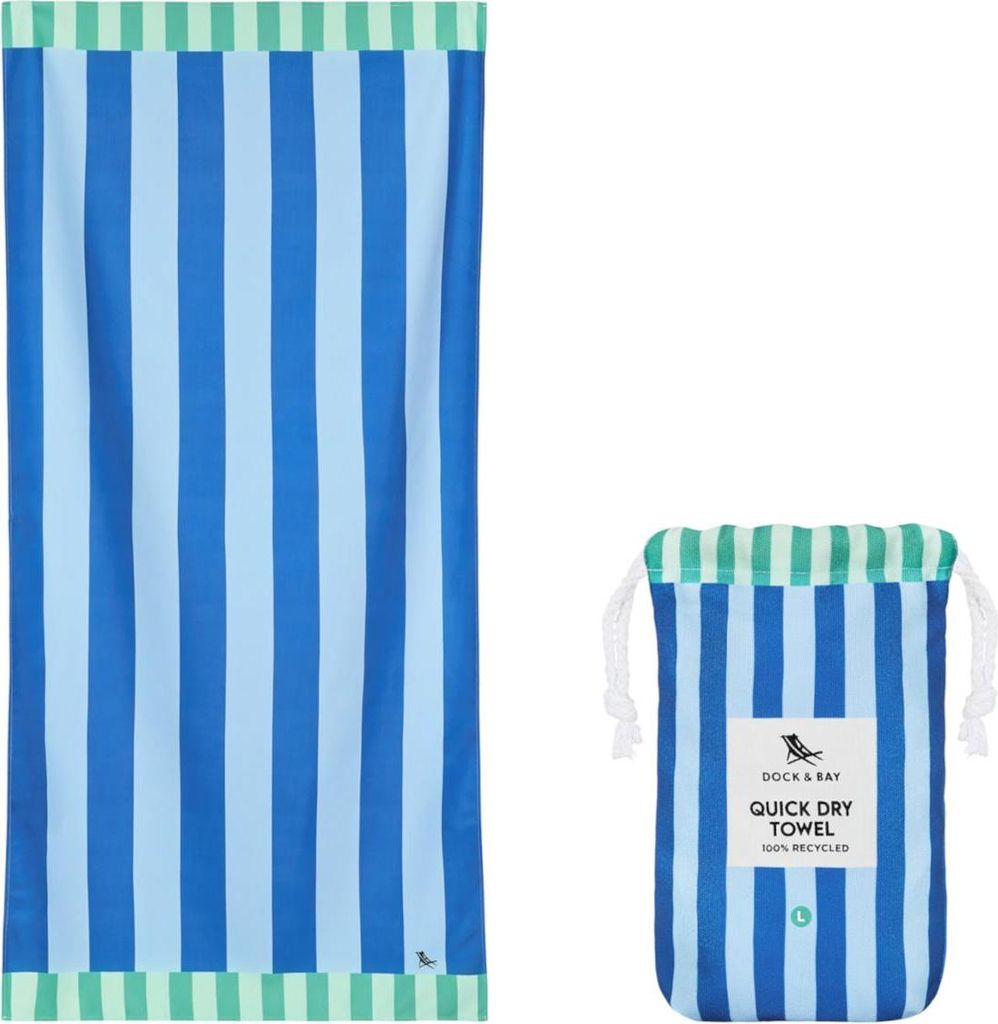 Dock & Bay Beach Towel XL Blue Sky 200x90cm