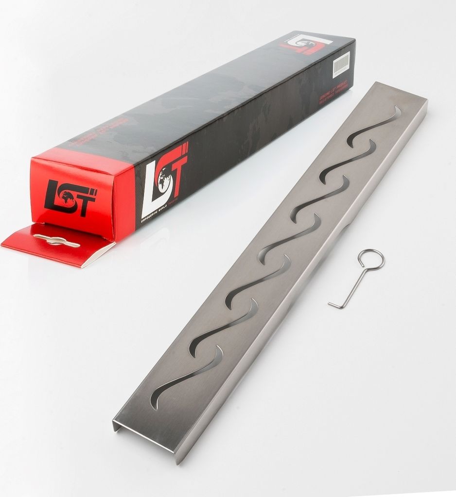 Duschrost Wellen Ablaufabdeckung Abdeckgitter für 500 x 70 mm Duschrinne