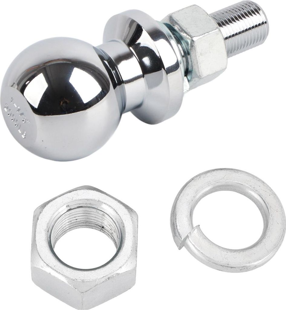 1‐7/8 -Zoll -Durchmesser Chrom -Hex -Nusskleiderkugel für ATV UTV Rasentraktor 5/8x1-3/4in Shank 2000 lbs