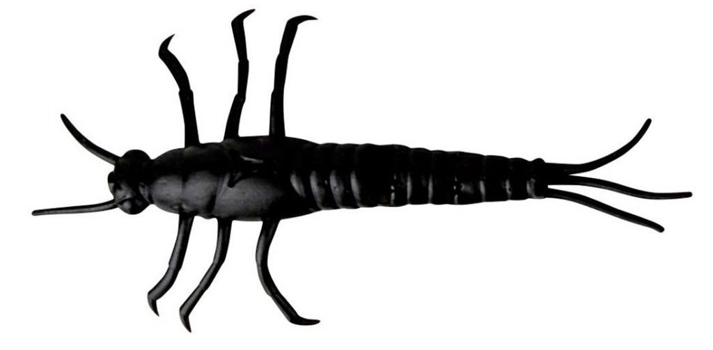 Savage Gear LB 3D PVC Mayfly Nymph 8 pcs Black 5 cm Gumová Obrázek produktu 