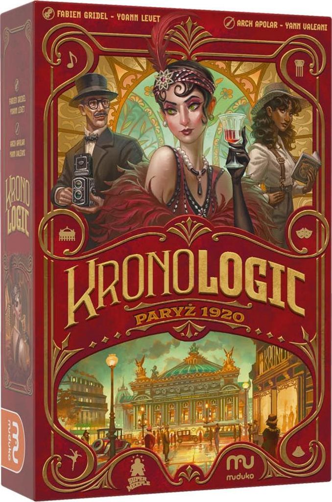 Kronologic Abenteuer: Paris 1920 - Detektivspiel von Muduko