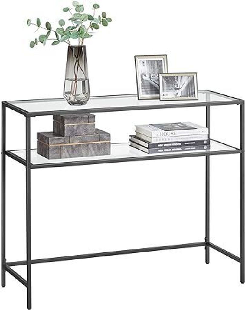 VASAGLE table console, table d'appoint avec 2 étagères, 100 Image du produit 