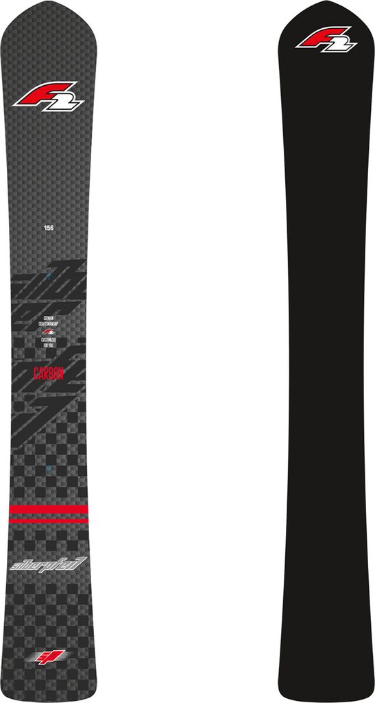 F2 Snowboard Silberpfeil Carbon Race 168 cm Schwarz 2023/24