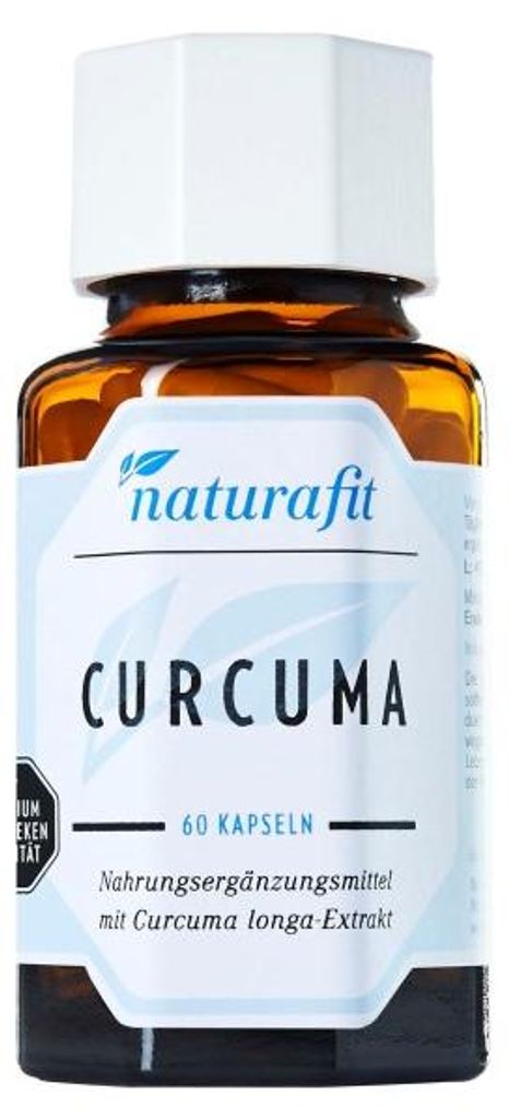 naturafit Curcuma Kapseln, 60 St. Kapseln