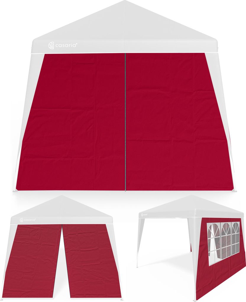 CASARIA® 2x Parois latérales tonnelle de jardin 3x3m Image du produit 