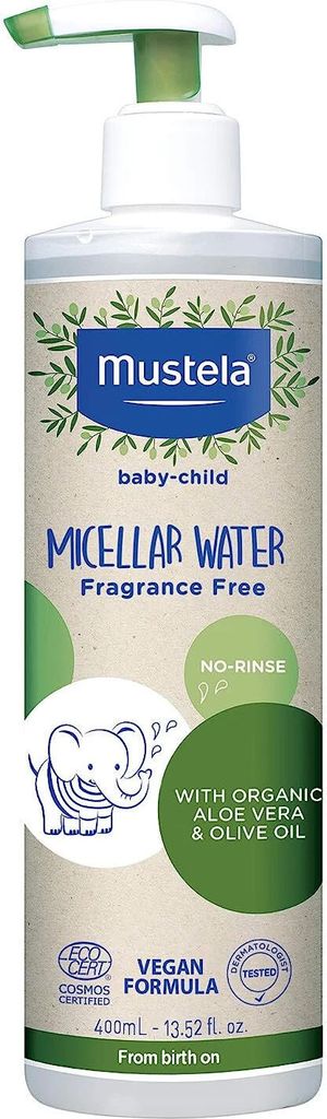 Mustela Organic micelárna voda 400ml Obrázok produktu 