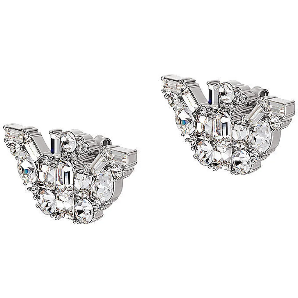 Orecchini Logo Emporio Armani Argento | Accessori Donna Trend