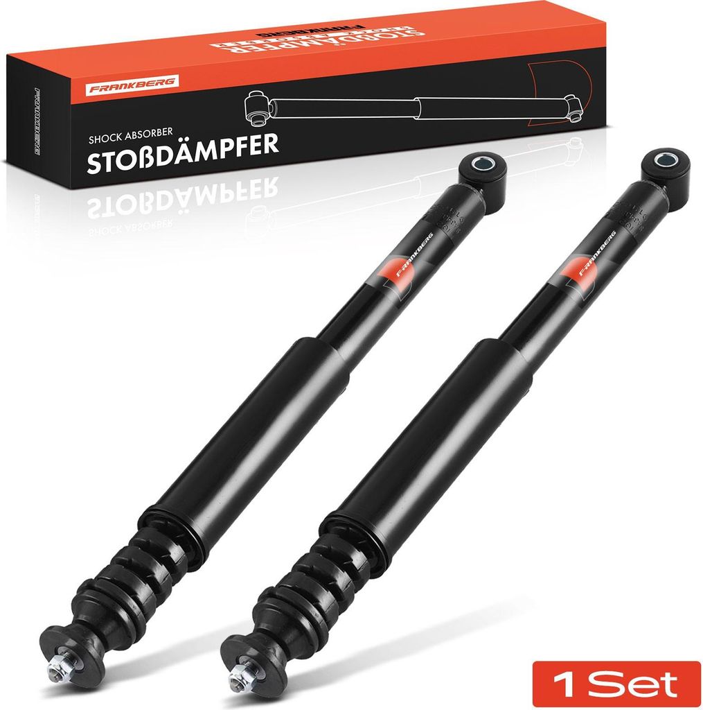 Frankberg 2x Stoßdämpfer Hinterachse für Nissan Note E11 NE11 1.4L 1.5L 1.6L 2006-2012