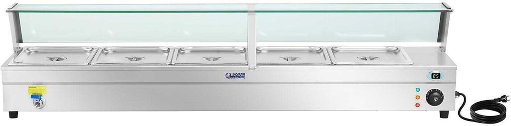 Ohřívač vody s kohoutkem a skleněným krytem 2200W 30L + 5x Obrázek produktu 3