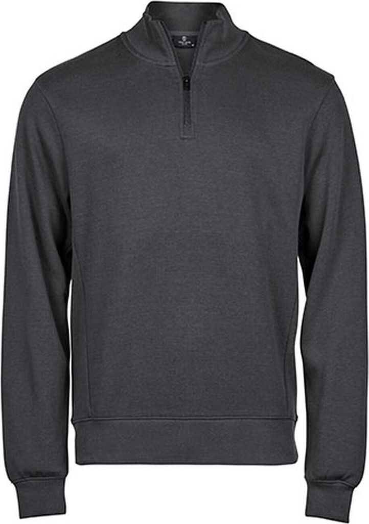 Tee Jays Ribbed Interlock Half Zip
