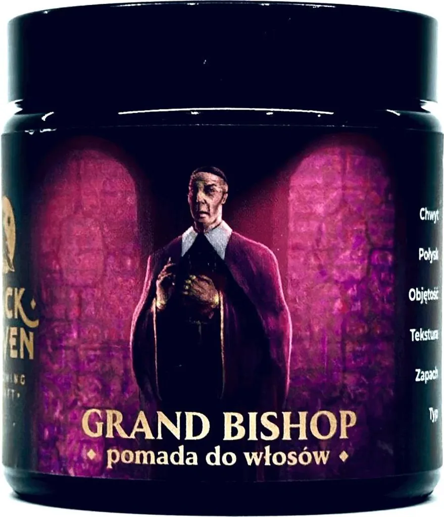 Pommade Coiffante Grand Bishop pour Coiffure Homme Tenue Toute la Journée 120ml