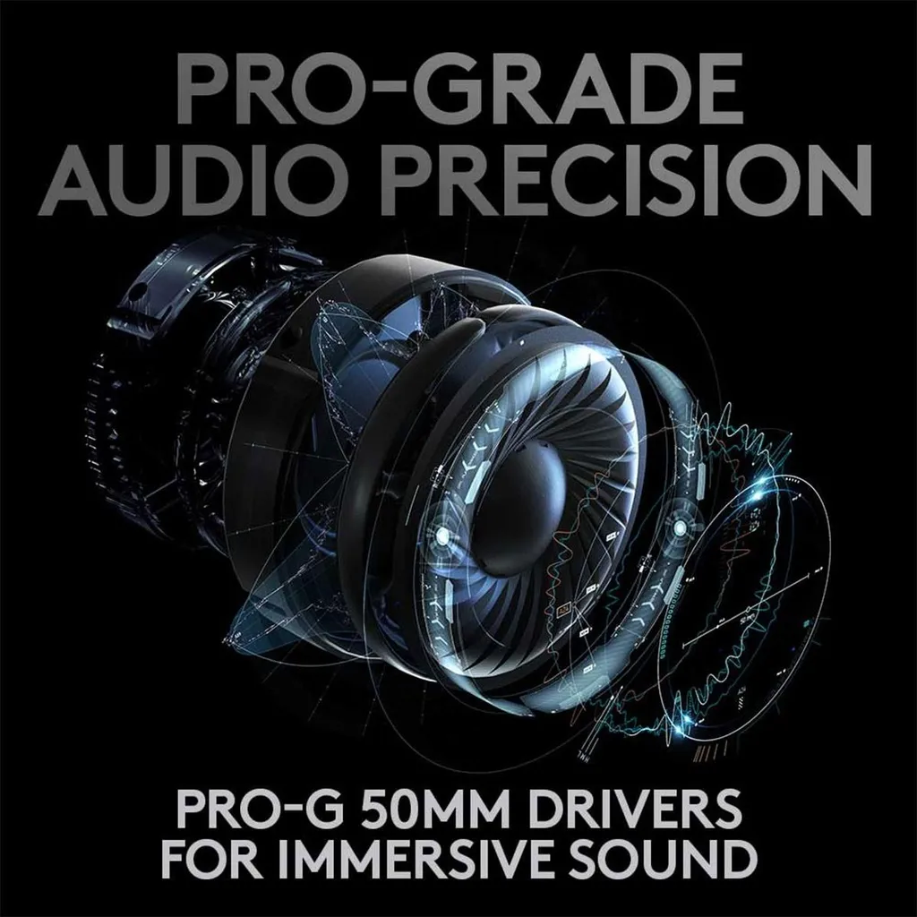 Casque Gaming Logitech G Pro X Wireless Lightspeed Spécial E-sport - 22