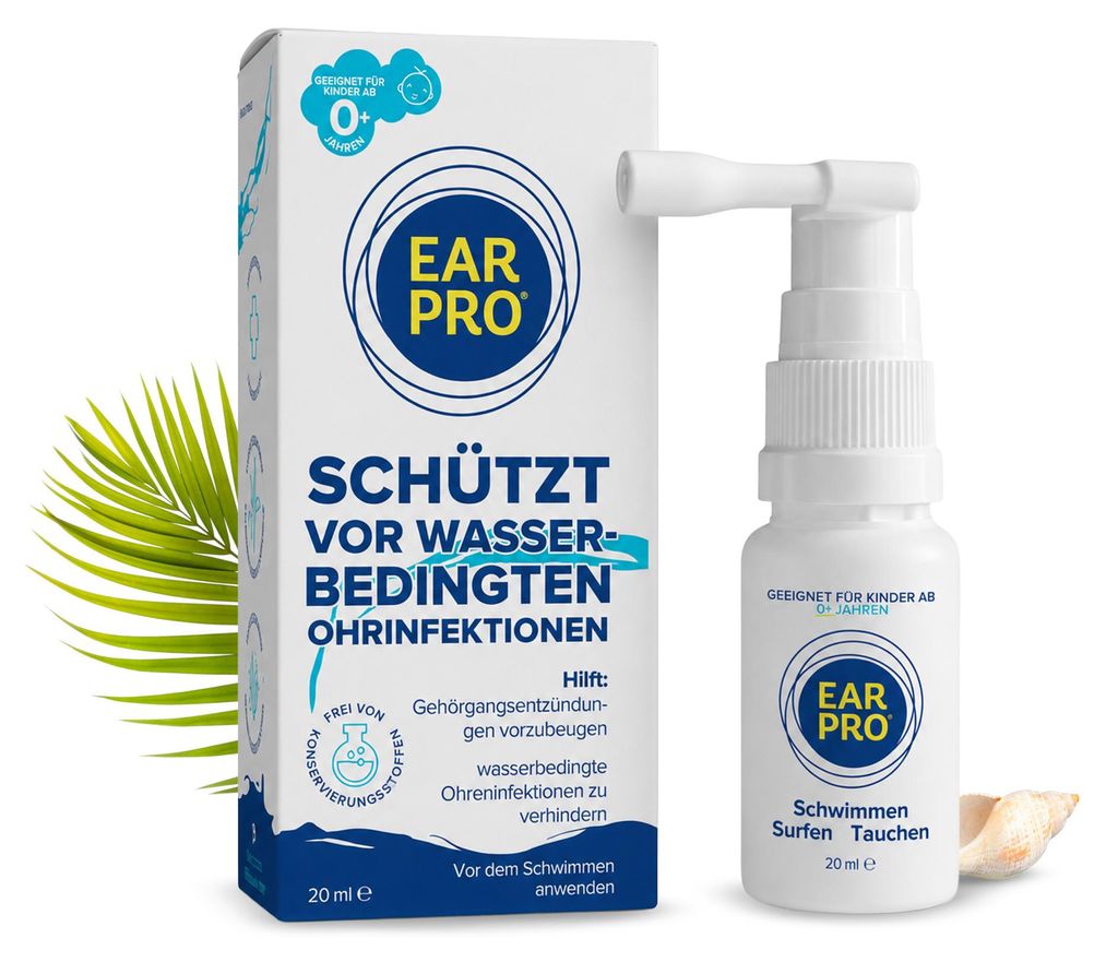 Ear Pro® Präventives und wasserabweisendes Ohrenspray Produktbild 