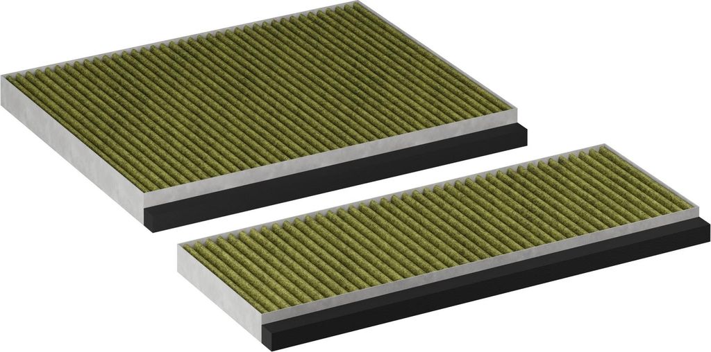 Bosch Clean Air+, Filter für Dunstabzugshaube, Grün, Produktbild 