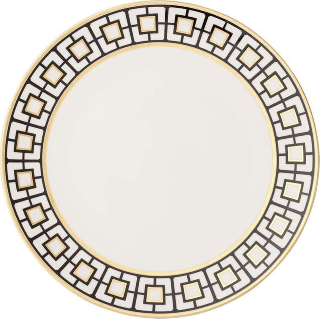 Villeroy & Boch MetroChic Essteller Rund Porzellan Schwarz, Produktbild 