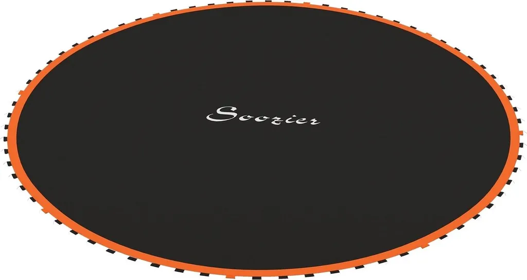 Réparer un trampoline 3,66 m avec ce tapis de saut robuste orange en PP