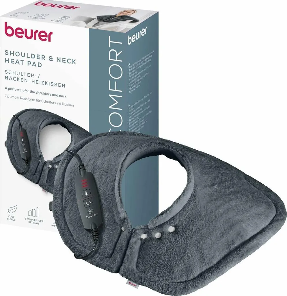 Coussin chauffant électrique Beurer pour douleurs lombaires 100W
