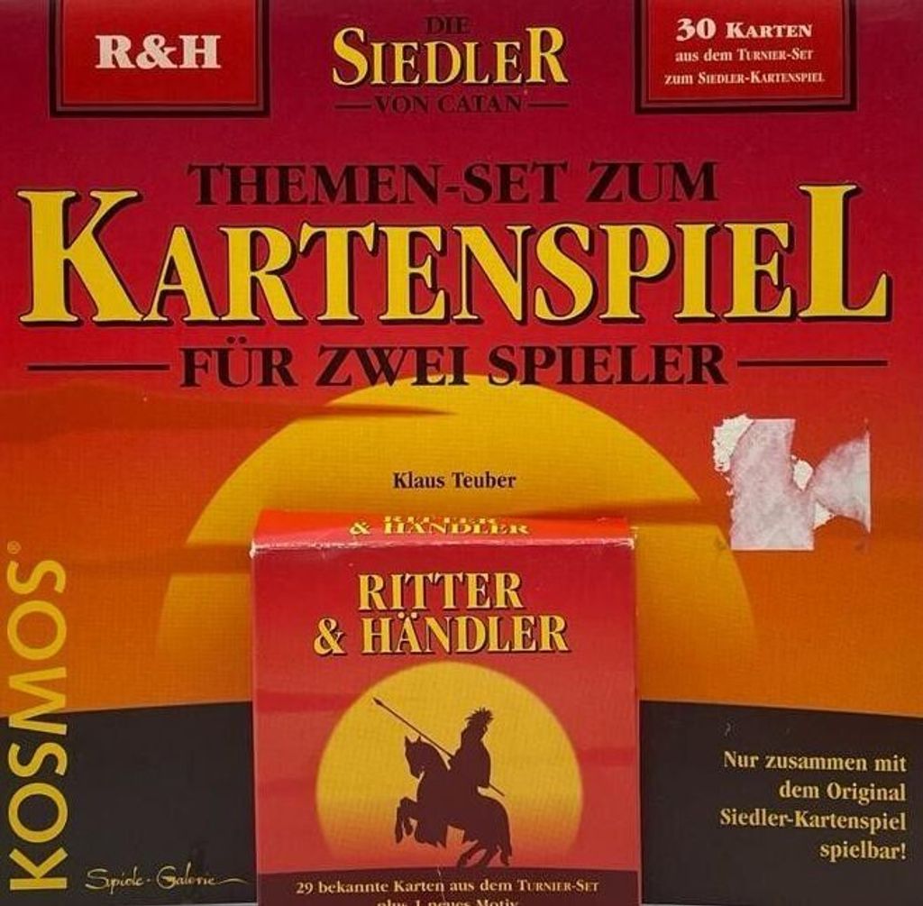 Die Siedler von Catan Themen-Set zum Kartenspiel, Ritter & Händler (Spiel-Zubehör)