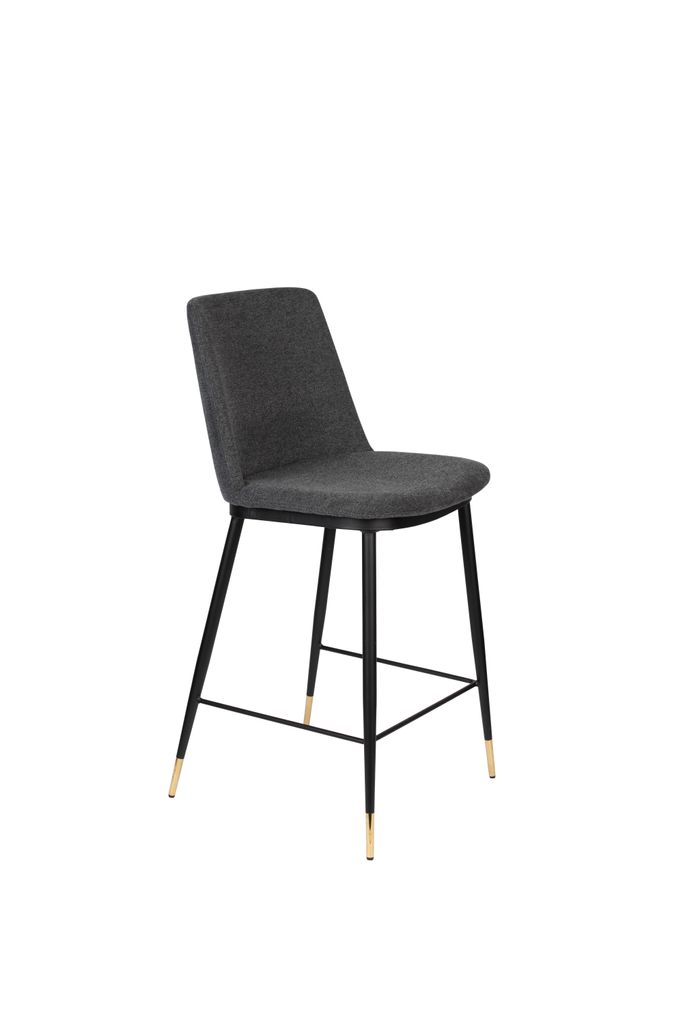 Anli Style Counter Stool Lionel Dark Grey