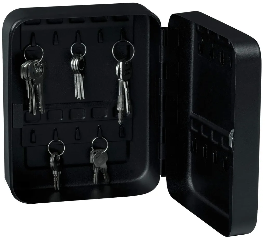 YALE Boîte à clés YKB/200/CB2 Noir Mat - Coffre de Sécurité à Code - 6