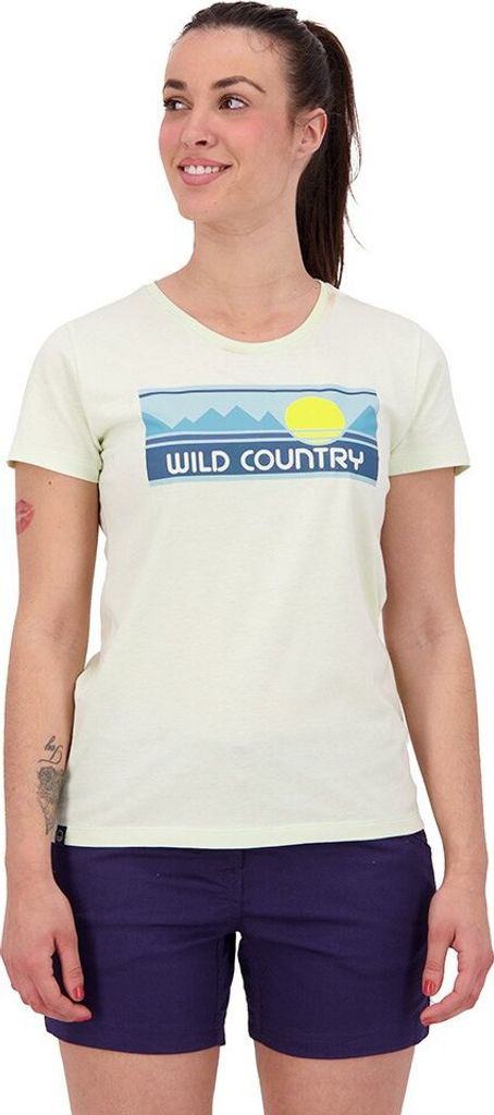Wildcountry Stamina Kurzarm-t-shirt Grün XL Frau Grün XL