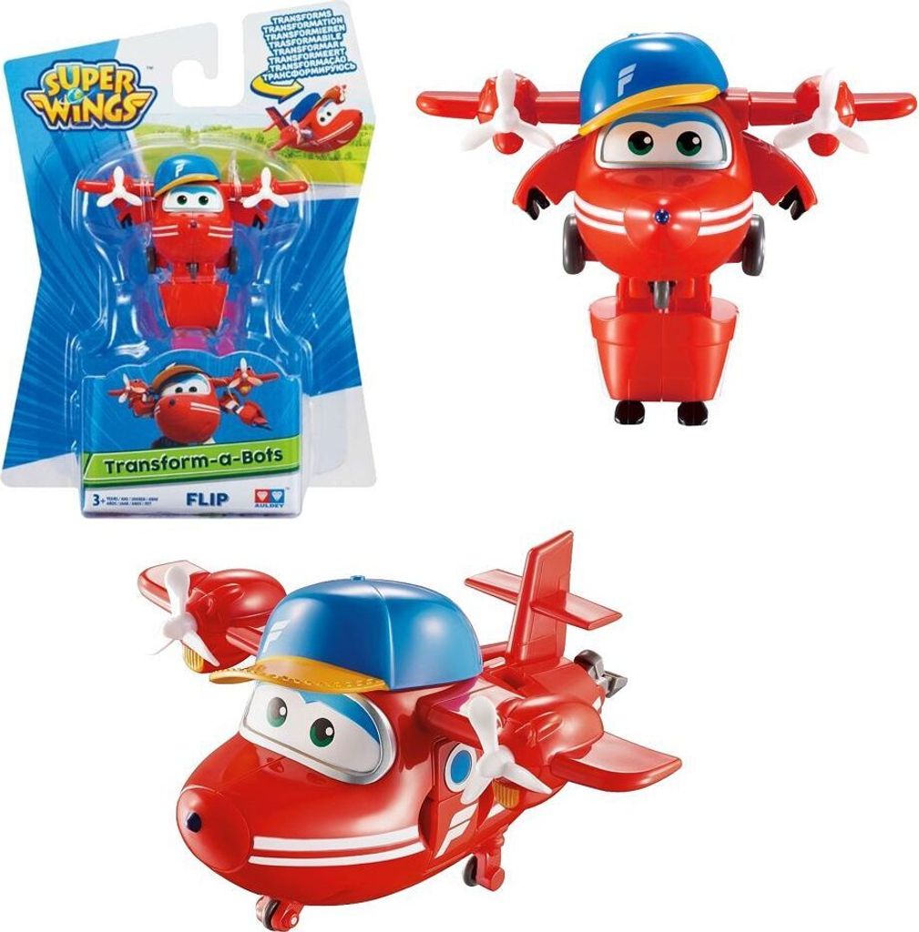 Super Wings Transform-a-bots Mini Toy Flip Obrázok produktu 